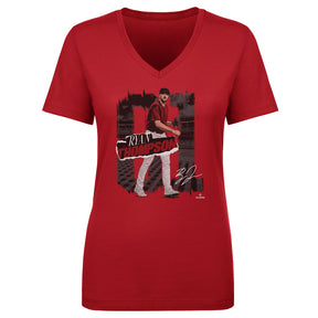 Ryan Thompson Women's V-Neck T-Shirt | 500 LEVEL