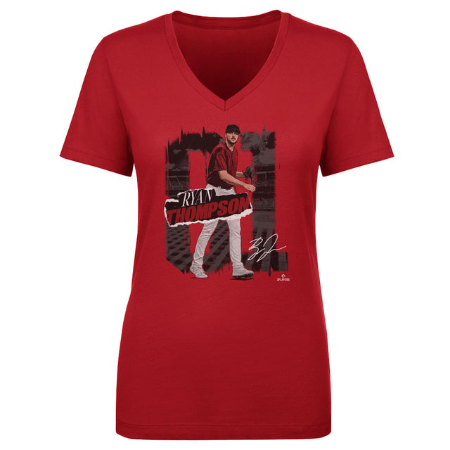 Ryan Thompson Women's V-Neck T-Shirt | 500 LEVEL