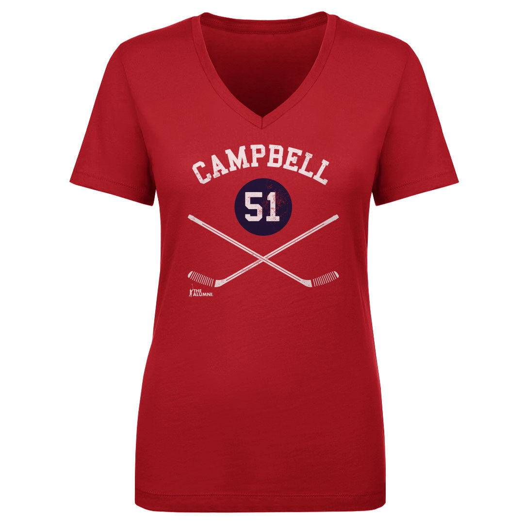 Brian Campbell Women's V-Neck T-Shirt | 500 LEVEL