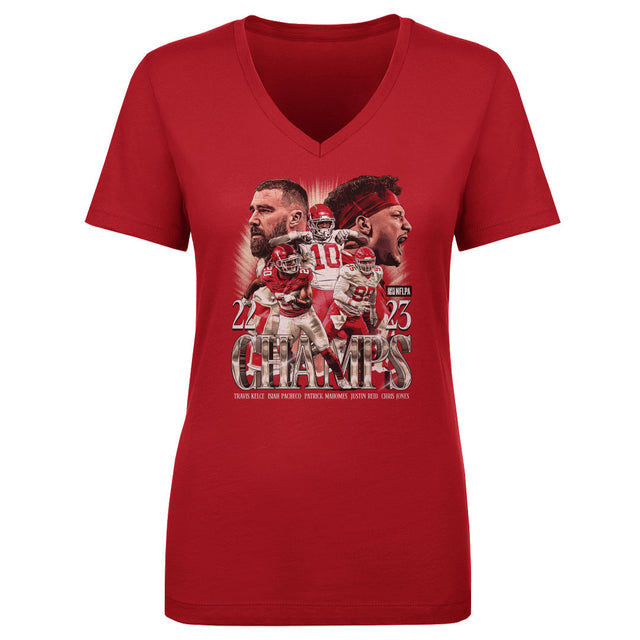 Kansas City Women's V-Neck T-Shirt | 500 LEVEL