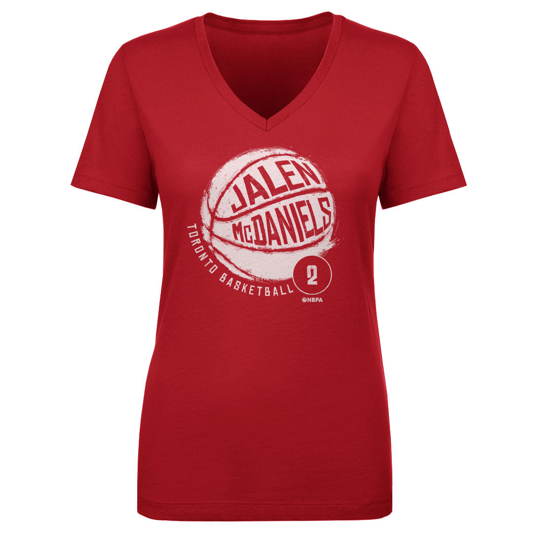 Jalen McDaniels Women&#39;s V-Neck T-Shirt | 500 LEVEL