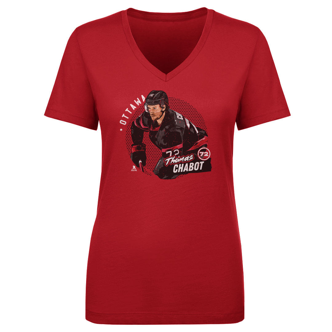 Thomas Chabot Women&#39;s V-Neck T-Shirt | 500 LEVEL
