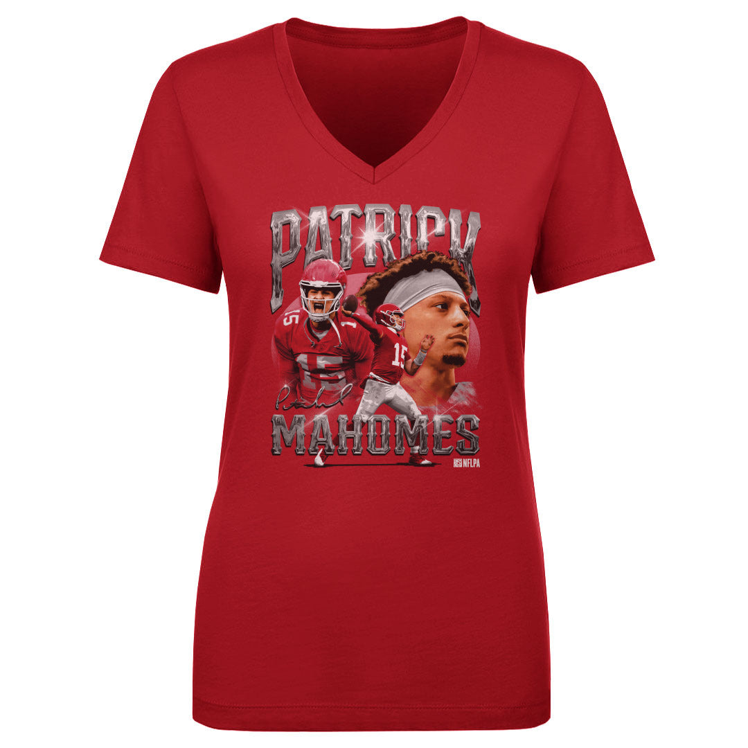 Patrick Mahomes Women's V-Neck T-Shirt | 500 LEVEL