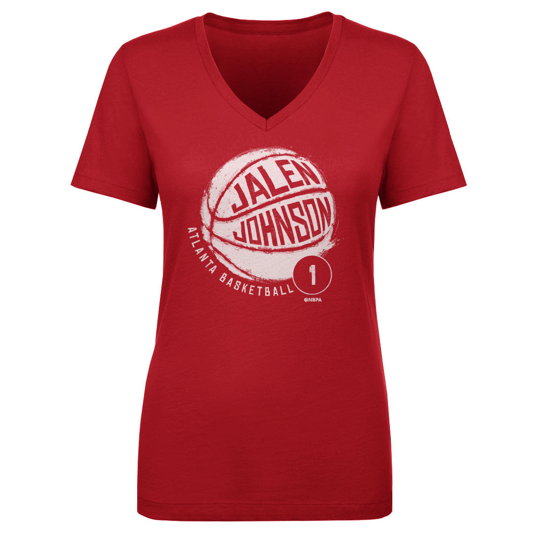 Jalen Johnson Women's V-Neck T-Shirt | 500 LEVEL