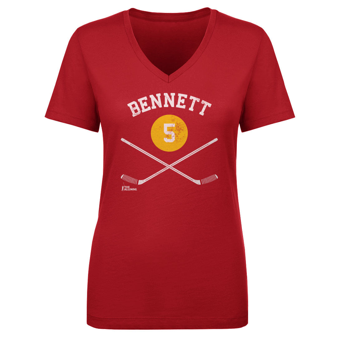 Curt Bennett Women's V-Neck T-Shirt | 500 LEVEL