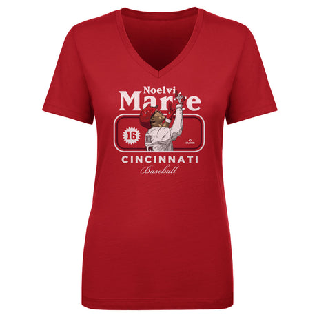 Noelvi Marte Women's V-Neck T-Shirt | 500 LEVEL