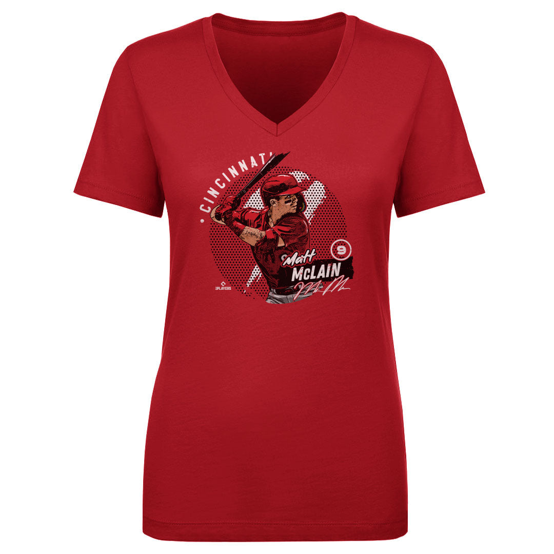 Matt McLain Women&#39;s V-Neck T-Shirt | 500 LEVEL