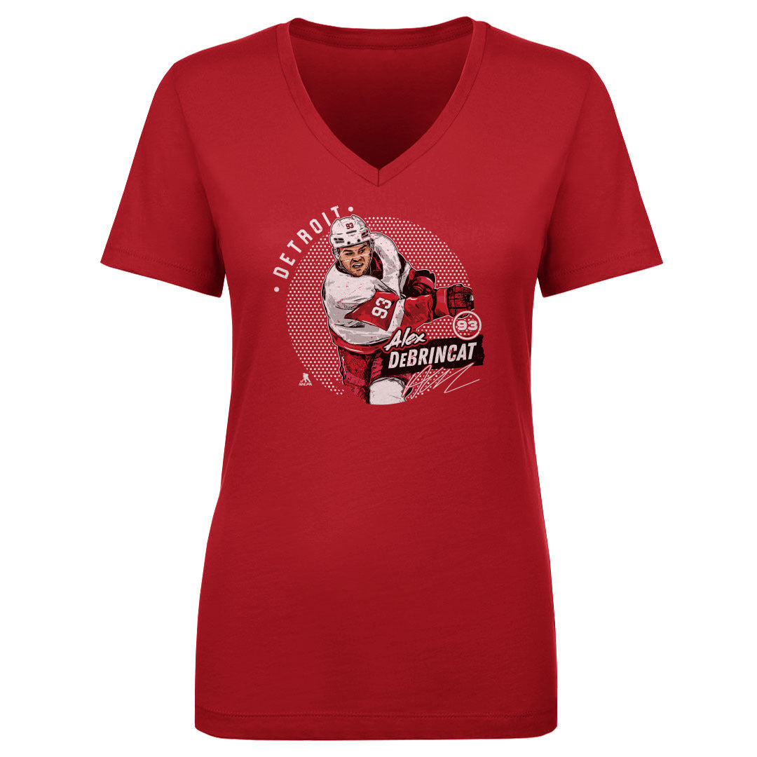 Alex DeBrincat Women&#39;s V-Neck T-Shirt | 500 LEVEL