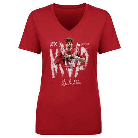Patrick Mahomes Women's V-Neck T-Shirt | 500 LEVEL