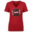 Junkyard Dog Women's V-Neck T-Shirt | 500 LEVEL