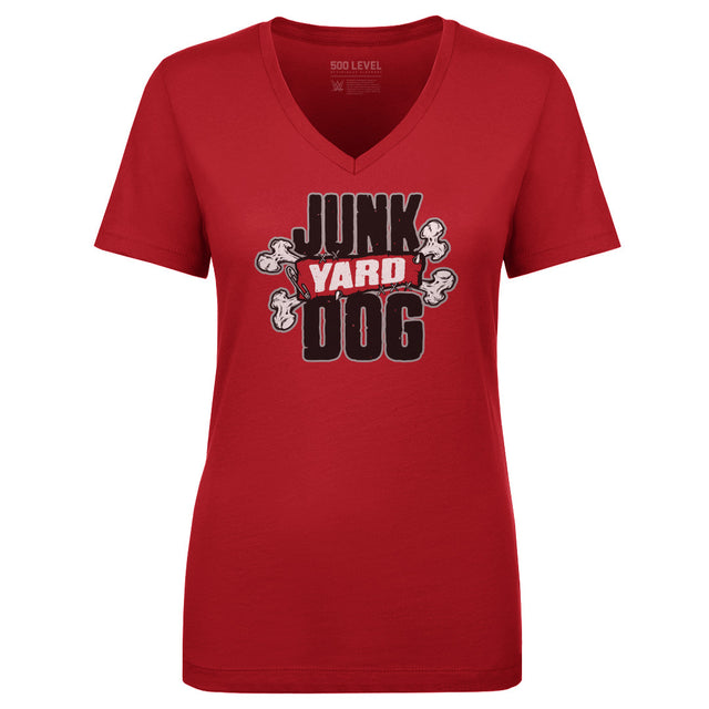 Junkyard Dog Women's V-Neck T-Shirt | 500 LEVEL