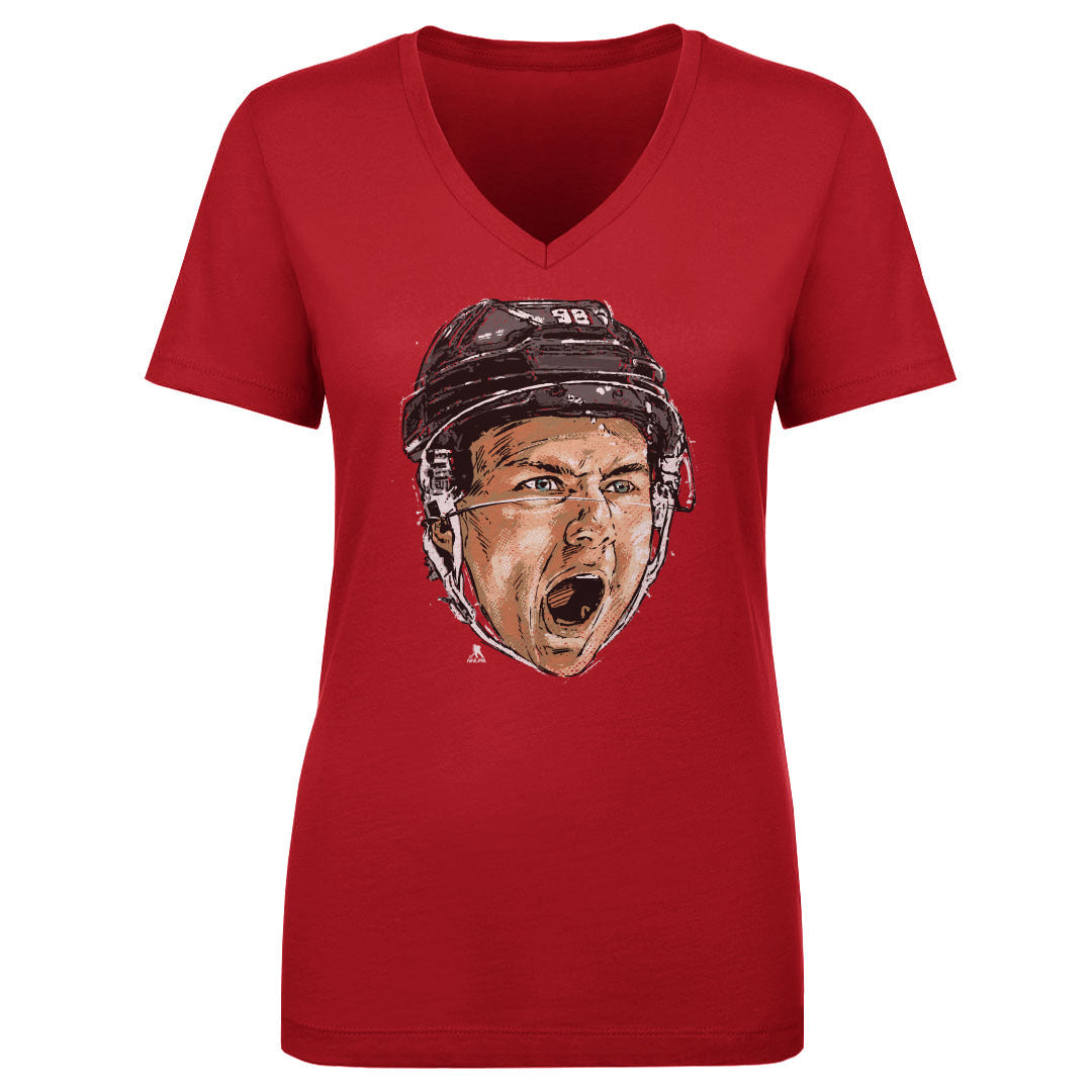Connor Bedard Women's V-Neck T-Shirt | 500 LEVEL