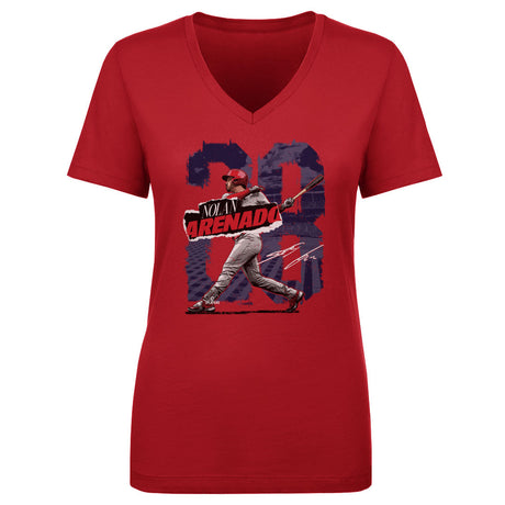 Nolan Arenado Women's V-Neck T-Shirt | 500 LEVEL