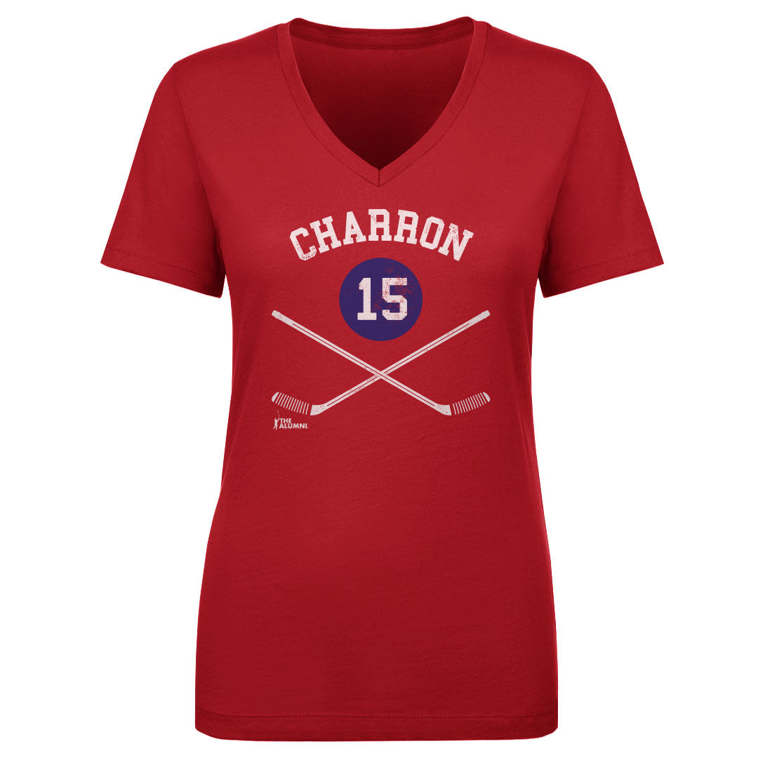 Guy Charron Women&#39;s V-Neck T-Shirt | 500 LEVEL
