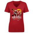 Jonathan Huberdeau Women's V-Neck T-Shirt | 500 LEVEL
