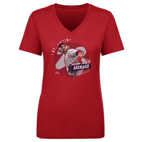 Nolan Arenado Women's V-Neck T-Shirt | 500 LEVEL