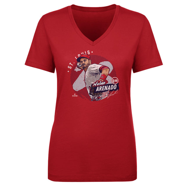 Nolan Arenado Women's V-Neck T-Shirt | 500 LEVEL