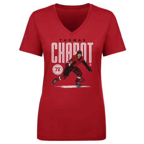 Thomas Chabot Women's V-Neck T-Shirt | 500 LEVEL