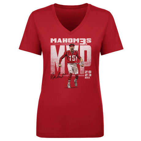 Patrick Mahomes Women's V-Neck T-Shirt | 500 LEVEL
