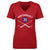 Sam Montembeault Women's V-Neck T-Shirt | 500 LEVEL