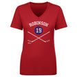 Larry Robinson Women's V-Neck T-Shirt | 500 LEVEL