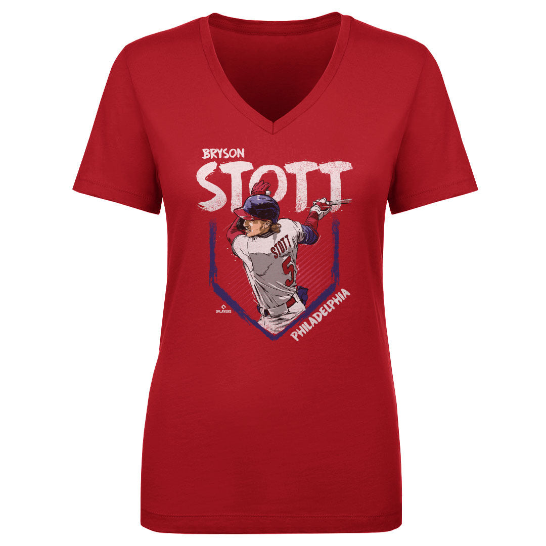 Bryson Stott Women&#39;s V-Neck T-Shirt | 500 LEVEL