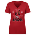 Marcus Rosemy-Jacksaint Women's V-Neck T-Shirt | 500 LEVEL