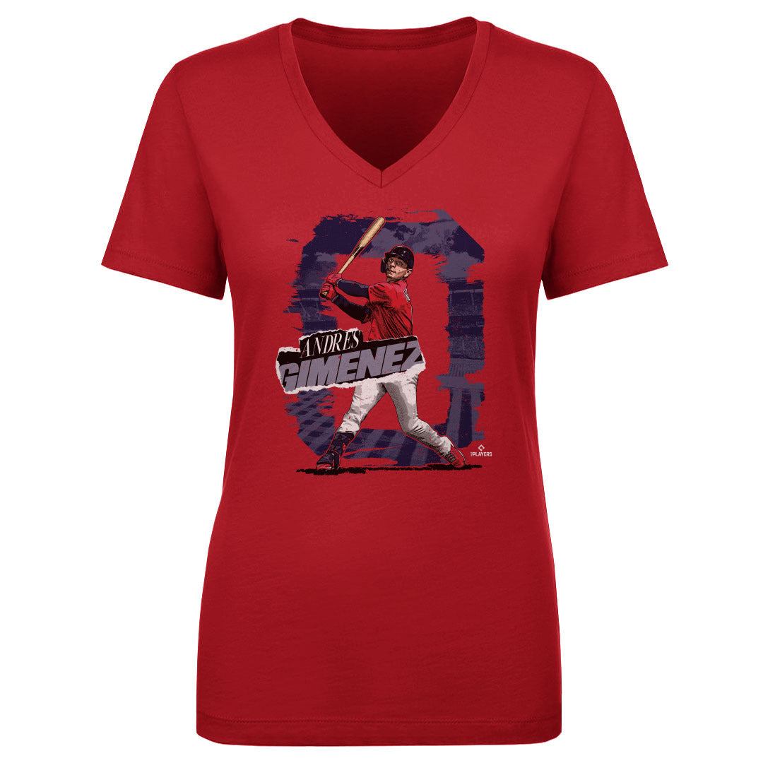 Andres Gimenez Women&#39;s V-Neck T-Shirt | 500 LEVEL