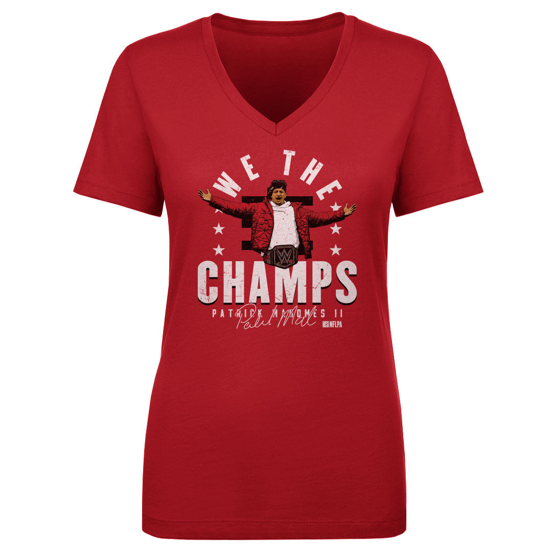 Patrick Mahomes Women's V-Neck T-Shirt | 500 LEVEL