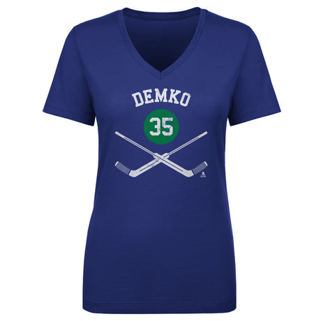 Thatcher Demko Women's V-Neck T-Shirt | 500 LEVEL