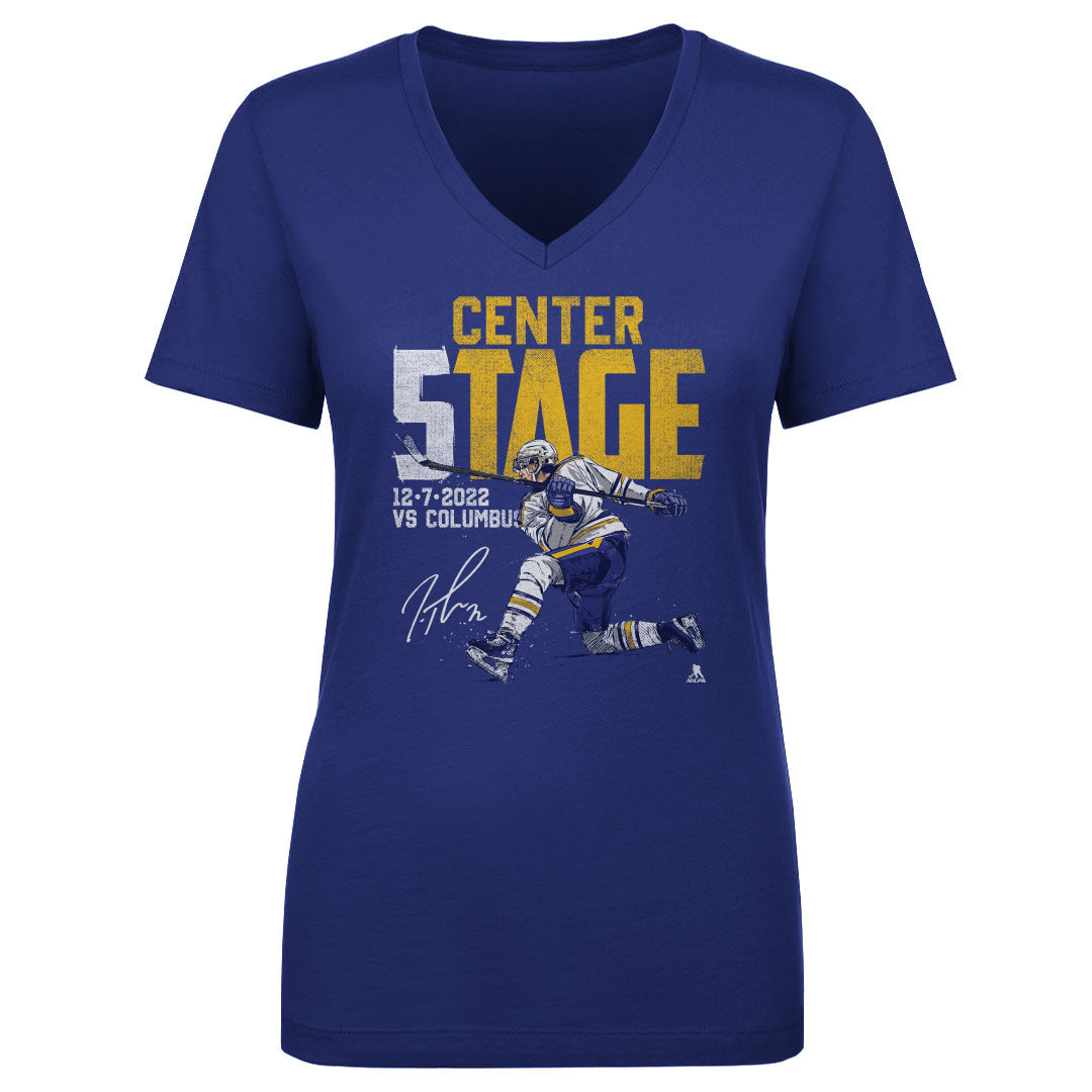 Tage Thompson Women's V-Neck T-Shirt | 500 LEVEL