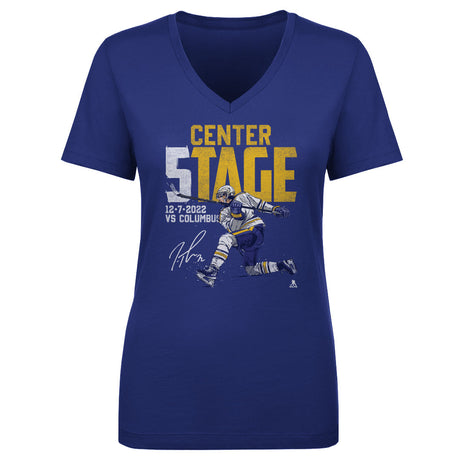 Tage Thompson Women's V-Neck T-Shirt | 500 LEVEL