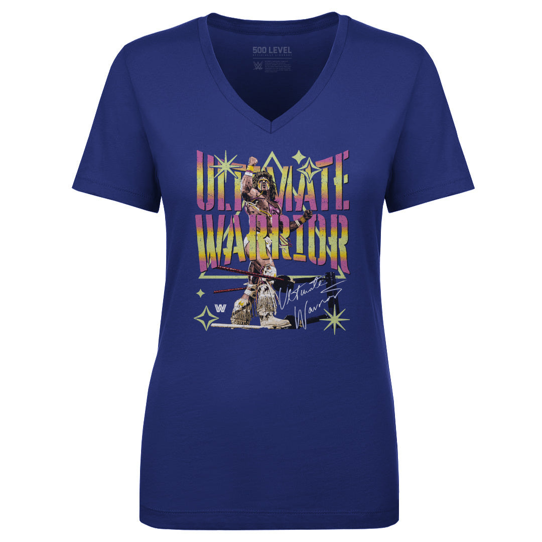 Ultimate Warrior Women's V-Neck T-Shirt | 500 LEVEL