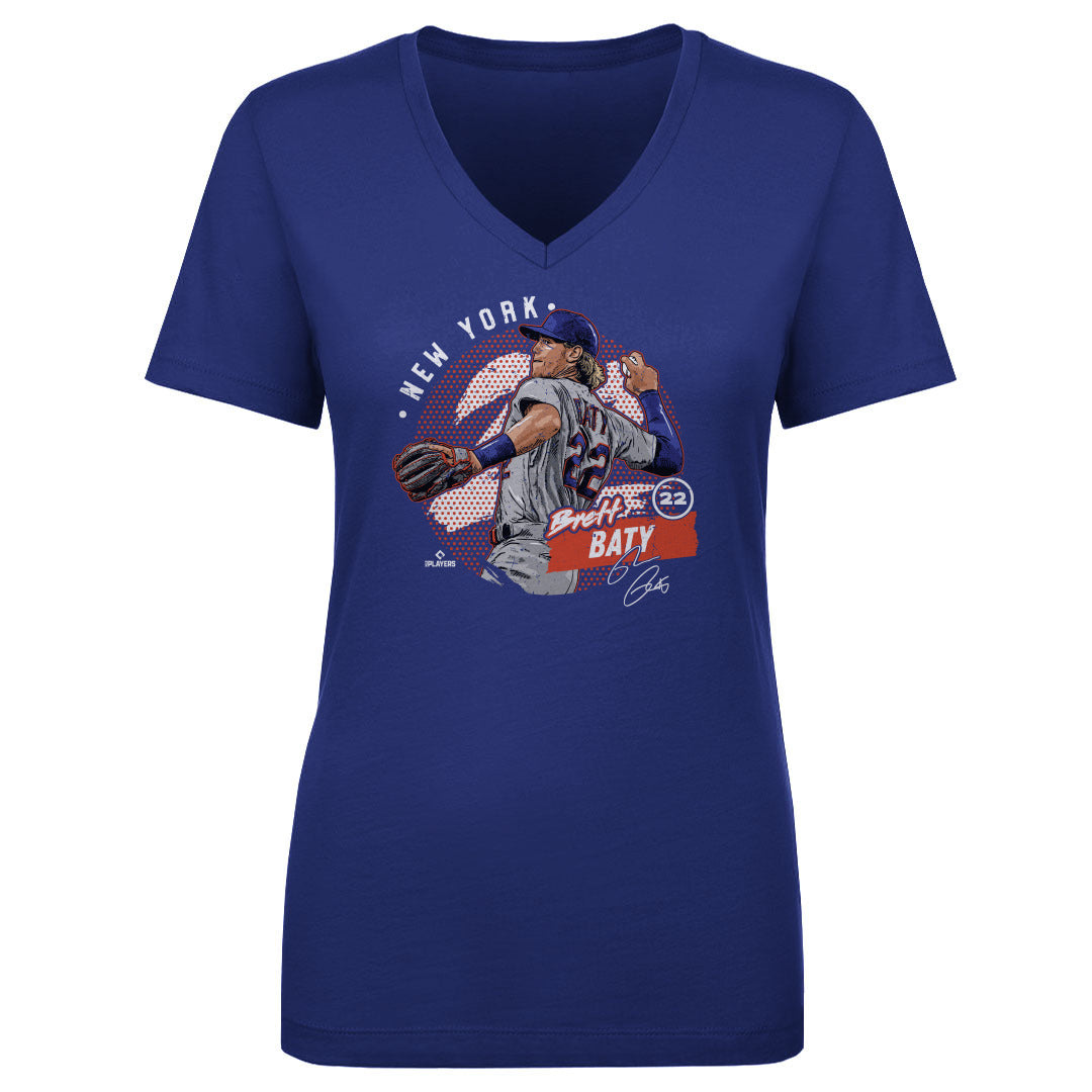 Brett Baty Women&#39;s V-Neck T-Shirt | 500 LEVEL