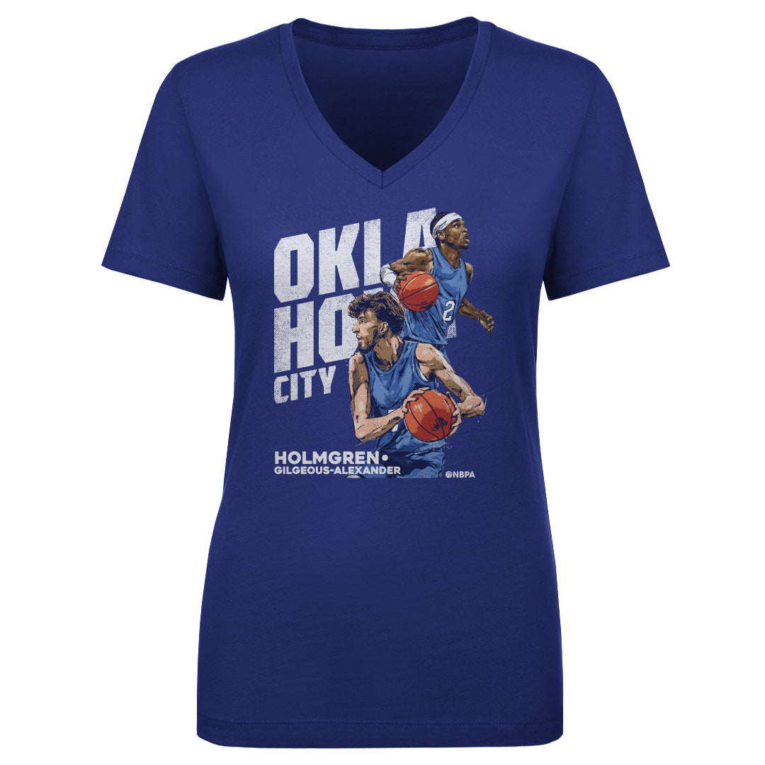 Chet Holmgren Women's V-Neck T-Shirt | 500 LEVEL