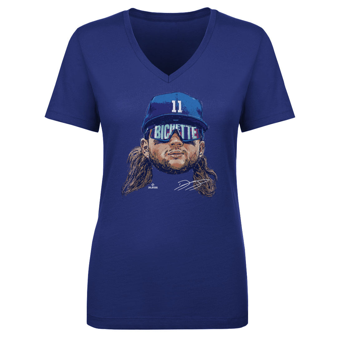 Bo Bichette Women's V-Neck T-Shirt | 500 LEVEL