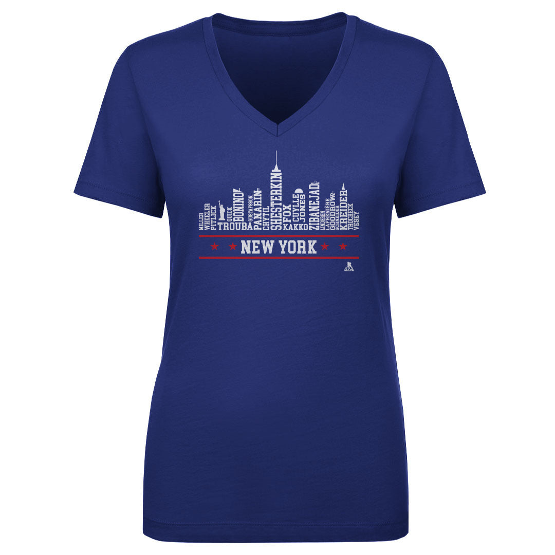 New York Women's V-Neck T-Shirt | 500 LEVEL