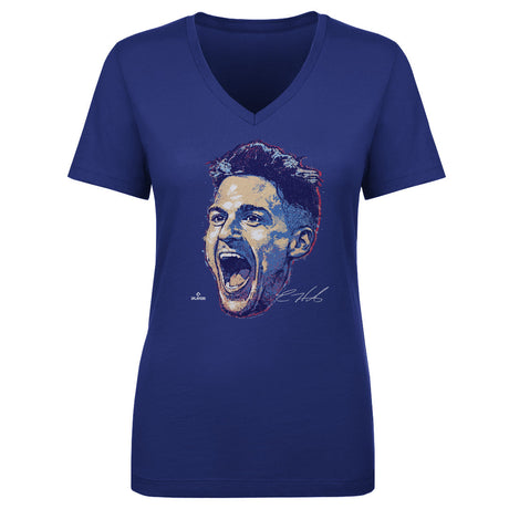 Enrique Hernandez Women's V-Neck T-Shirt | 500 LEVEL