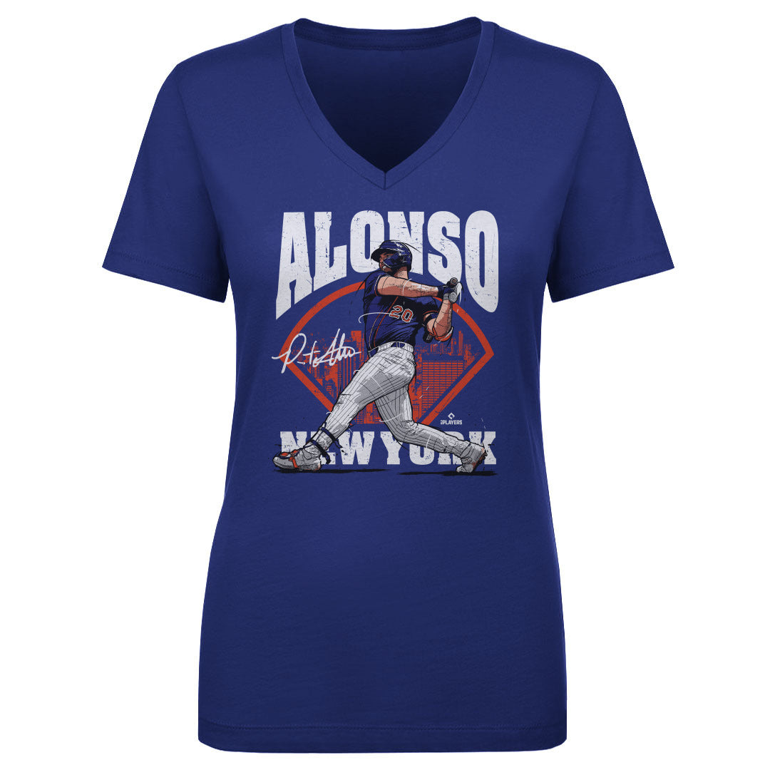 Pete Alonso Women&#39;s V-Neck T-Shirt | 500 LEVEL