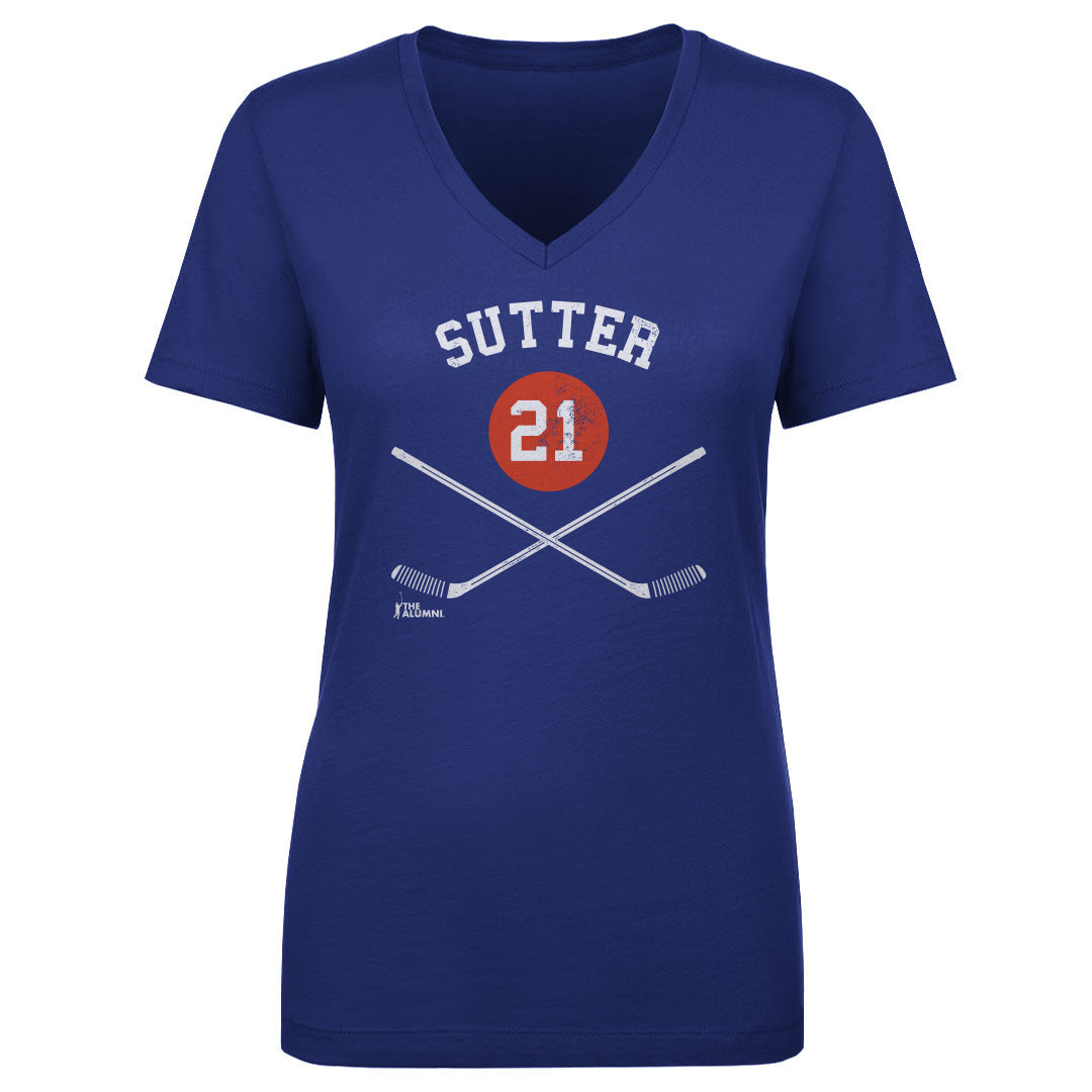 Brent Sutter Women&#39;s V-Neck T-Shirt | 500 LEVEL