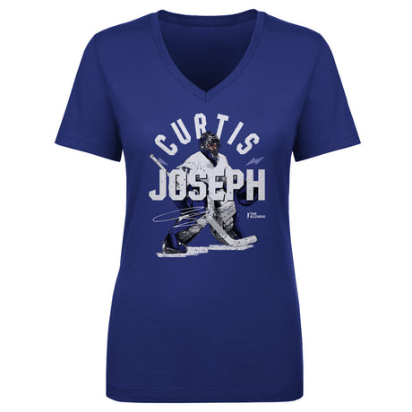 Curtis Joseph Women's V-Neck T-Shirt | 500 LEVEL
