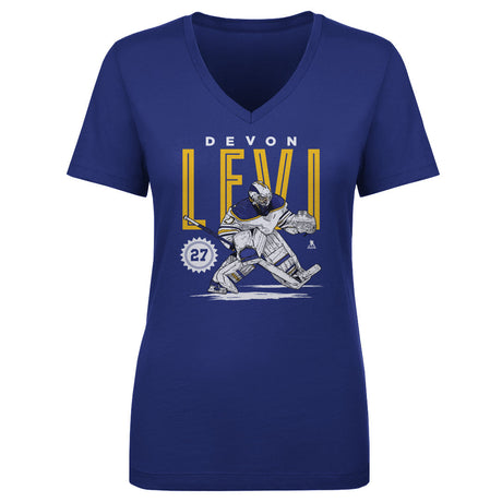 Devon Levi Women's V-Neck T-Shirt | 500 LEVEL