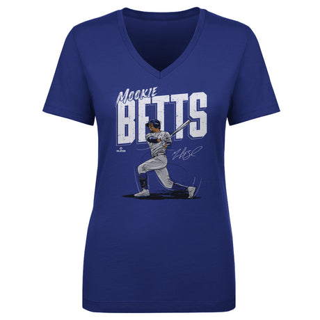 Mookie Betts Women's V-Neck T-Shirt | 500 LEVEL