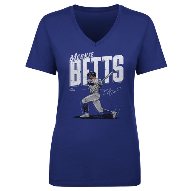 Mookie Betts Women's V-Neck T-Shirt | 500 LEVEL