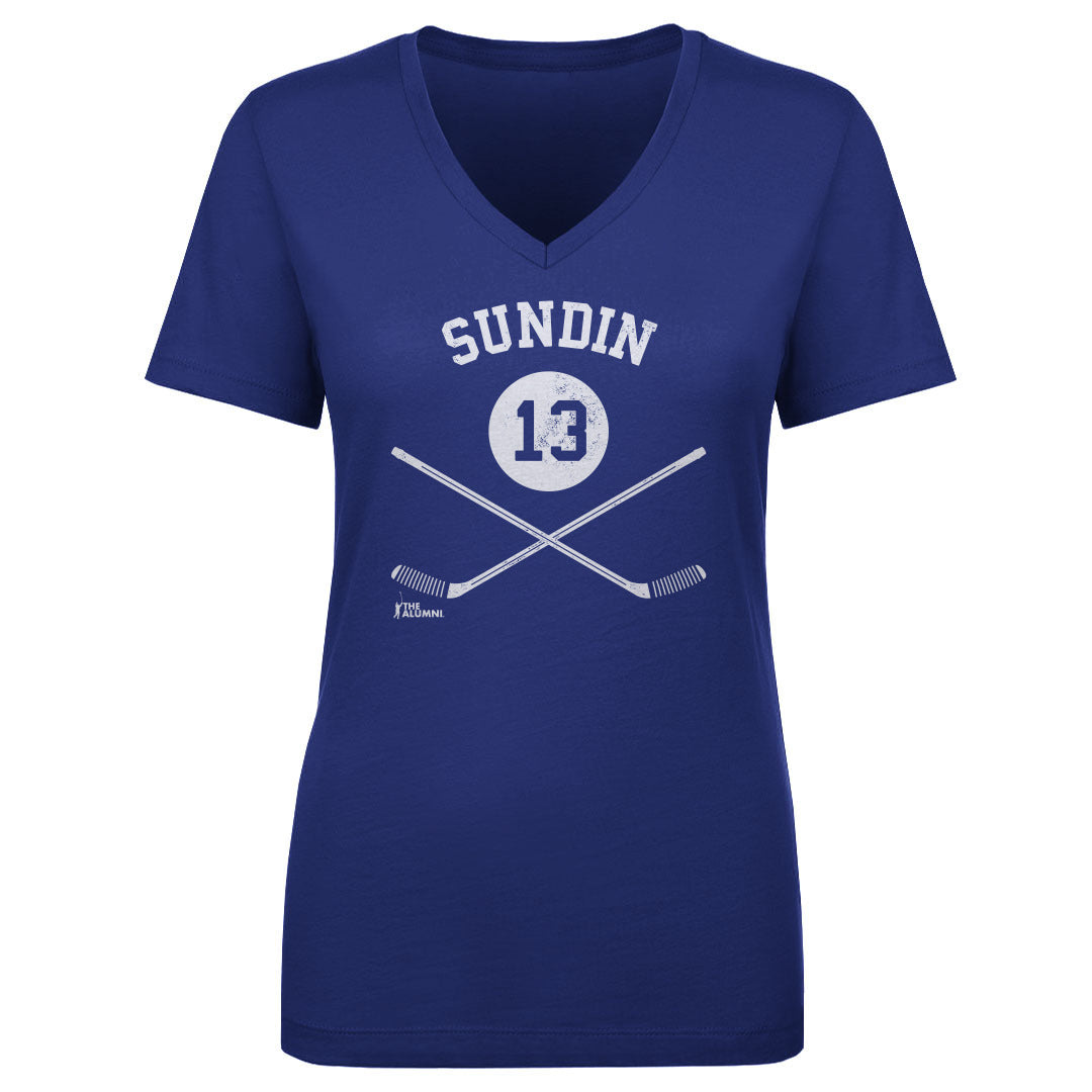 Mats Sundin Women&#39;s V-Neck T-Shirt | 500 LEVEL