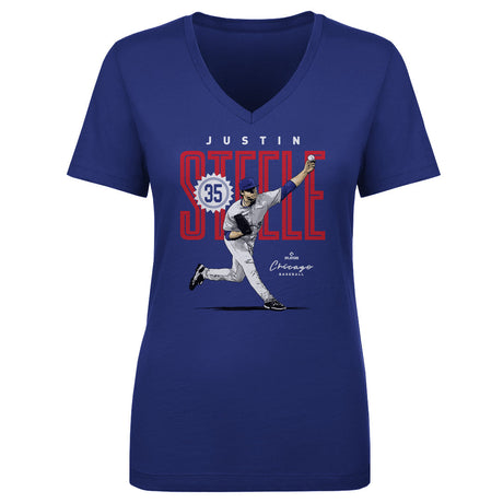 Justin Steele Women's V-Neck T-Shirt | 500 LEVEL