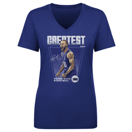Steph Curry Women's V-Neck T-Shirt | 500 LEVEL