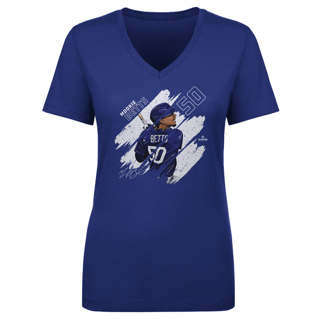 Mookie Betts Women's V-Neck T-Shirt | 500 LEVEL