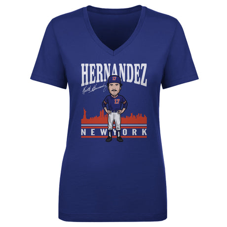Keith Hernandez Women's V-Neck T-Shirt | 500 LEVEL