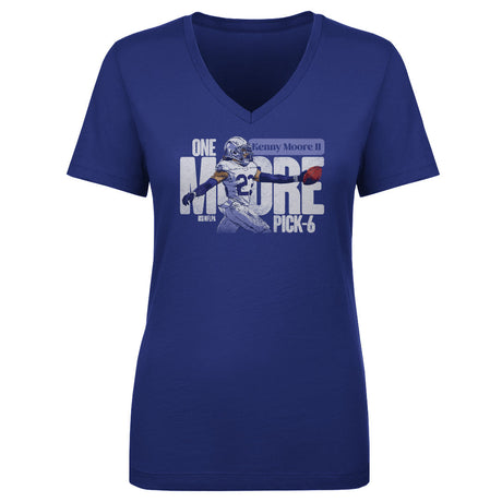 Kenny Moore Women's V-Neck T-Shirt | 500 LEVEL